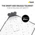 Hauck Snuggle N Dream Blanket - Mickey Mouse - Anthracite